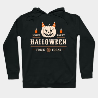 Night Party Trick Or Treat Halloween Hoodie